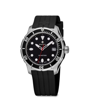 Zegarek SWIZA TETIS Lady, SST, black, black WAT.0431.1003