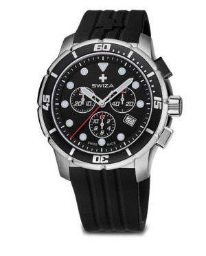Zegarek SWIZA TETIS Chrono,SST, black, black WAT.0463.1001