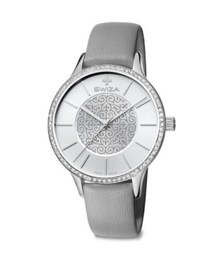 Zegarek damski SWIZA STELLA, SST, silver, grey WAT.0631.1005