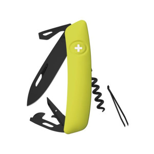 Scyzoryk SWIZA D03 ALLBLACK Żółty
