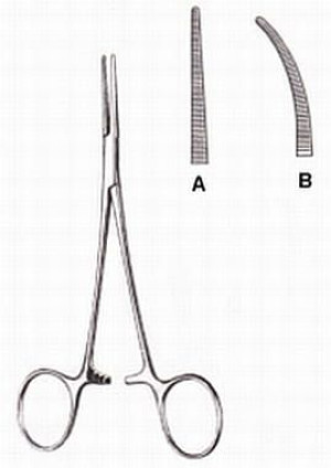 Kleszczyki hemostatyczne typ Crille 14 cm