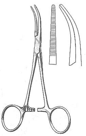 Kleszczyki hemostatyczne typ Dandy 14 cm