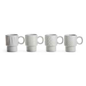 Filiżanki Sagaform Coffee do espresso 4 szt. ceramika 0,1 l