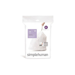 Worki na śmieci 20 szt. - rozm. K 35-45L / simplehuman