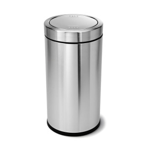 Kosz na śmieci 55L uchylny SWING TOP - stal / simplehuman