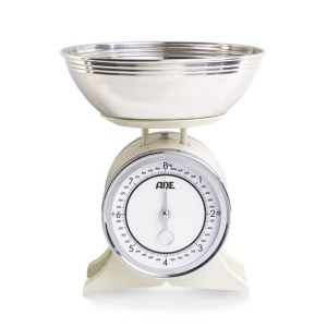 Mechaniczna ADE Anna waga kuchenna z miską, do 8 kg, 2,5 l, śred. 24,5 x 28