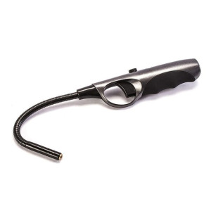 Zapalarka Cilio Miami Flexi Turbo gazowa, 35 cm, srebrna