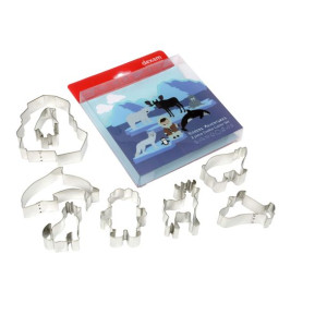 Zestaw Dexam Iceberg foremek do ciastek, 4-17 cm, 8 szt.