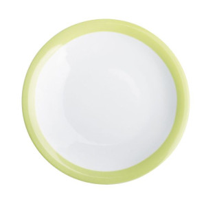 Talerz Kahla Update Paint śniadaniowy, śred. 21,5 cm, zielony