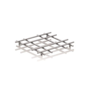 Podkładka Kela Caro pod gorące naczynia, metal chromowany, 21x21x2 cm