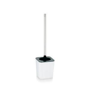 Szczotka Kela Nuria do WC, 11,5x11,5x46,5 cm, biała
