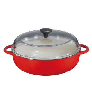 Brytfanna Kuchenprofi Provence żeliwna, z pokrywką, 3,25 l, śred. 28 cm, cz