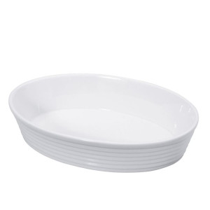 Brytfanna Kuchenprofi Burgund porcelanowa, owalna, 26x18x6 cm