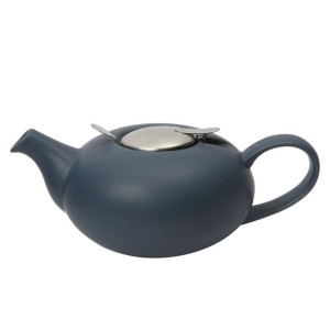 Dzbanek London Pottery Pebble do herbaty, z filtrem, 1,1 l, granatowy matow