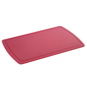 Deska Zassenhaus Easy Cut Plus do krojenia czerwona tworzywo TPU 38x25 cm