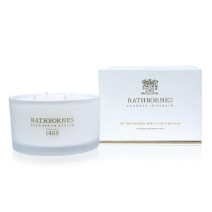 Świeca zapachowa naturalna LUXURY Orange & Balsam / Rathbornes
