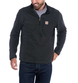 Polar Carhartt Dalton Half Zip Fleece BLACK HEATHER