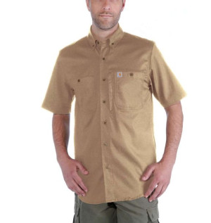 Koszula Carhartt Rugged Professional Work Shirt S/S DARK KHAKI