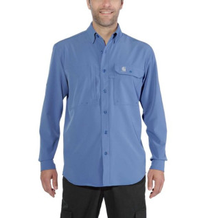 Koszula Carhartt Force Extremes® Angler Long Sleeve Shirt INF. BLUE HEATHER