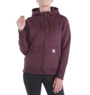 Bluza Carhartt Clarksburg Full Zip Hoodie FUDGE HEATHER