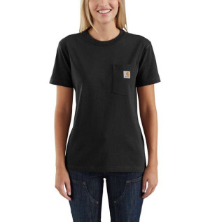 Koszulka Carhartt WK87 Workwear Pocket S/S T-Shirt BLACK