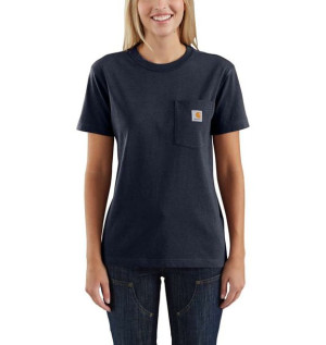 Koszulka Carhartt WK87 Workwear Pocket S/S T-Shirt NAVY