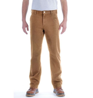 Spodnie Carhartt Straight Fit Stretch Duck Dungaree CARHARTT BROWN
