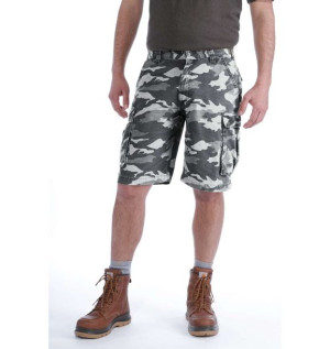 Spodenki Carhartt Rugged Cargo Camo Short RUGGED GRAY CAMO