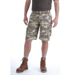 Spodenki Carhartt Rugged Cargo Camo Short RUGGED KHAKI CAMO