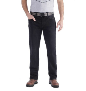 Spodnie Carhartt Rugged Flex® Relaxed Straight Jean DUSTY BLACK