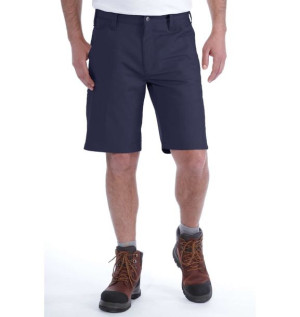 Spodenki Carhartt Rugged Stretch Canvas Short NAVY