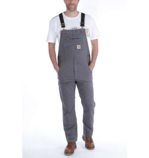 Ogrodniczki Carhartt Rugged Flex® Rigby Bib GRAVEL