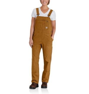 Ogrodniczki Carhartt Crawford Double Front Bib Overall CARHARTT BROWN