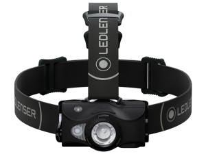 Latarka czołowa LEDLENSER MH8 black black
