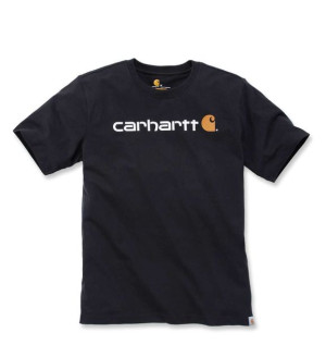 Koszulka Carhartt Core Logo T-Shirt BLACK