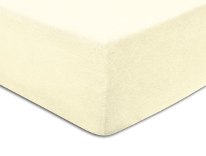  Prześcieradło frotte z gumką 60x120 kolor Ecru