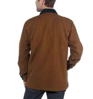 Koszula / Kurtka Carhartt Pawnee Zip Shirt Jac OILED WALNUT