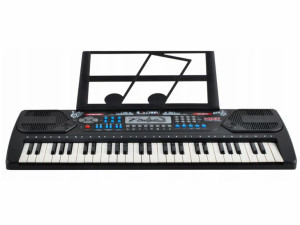 Duże Organy Keyboard Pianino Do Nauki 54 Mikrofon