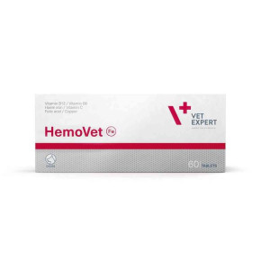 VetExpert HemoVet Preparat Wspomagający dla Psów z Objawami Niedokrwistości