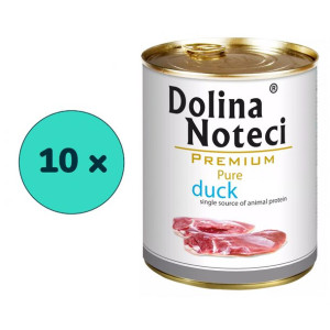 Pakiet Dolina Noteci Premium Pure Kaczka 10 x 800 g