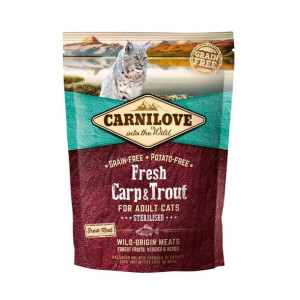 Brit Carnilove Fresh Carp & Trout Karp Pstrąg Sterilised Cats Karma Dla Kot