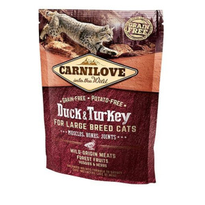 Brit Carnilove Duck & Turkey Kaczka Indyk Large Breed Cats Karma Dla Dużych