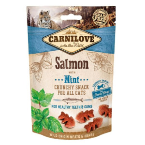Brit Carnilove Healthy Teeth & Gums Snack Zęby Dziąsła Salmon with Mint Łos