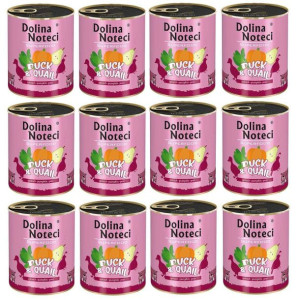 Pakiet Dolina Noteci Superfood Kaczka i Przepiórka 12 x 400 g
