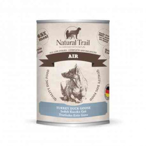 Natural Trail Air z Indykiem, Kaczką i Gęsią Bezzbożowa  800 g