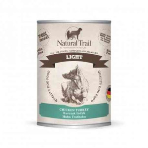Natural Trail Light z Kurczakiem i Indykiem Bezzbożowa 800 g