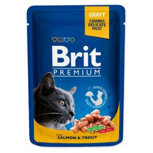 Brit Premium Salmon & Trout Łosoś Pstrąg 100  g