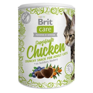 Brit Care Snack Superfruits Chicken Kurczak Rokitnik Borówka Przysmak Dla K