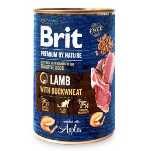 Brit Premium By Nature Lamb with Buckwheat Jagnięcina I Gryka Mokra Karma D