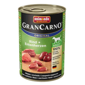 Animonda GranCarno Wołowina z Kaczymi Sercami 400 g
